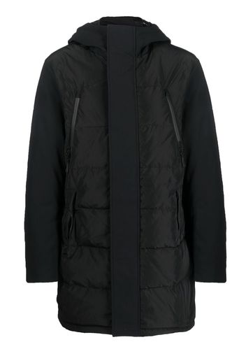 PMD Zenith hooded feather-down coat - Nero