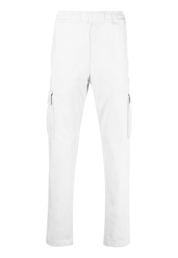 PMD John straight-leg cargo trousers - Bianco