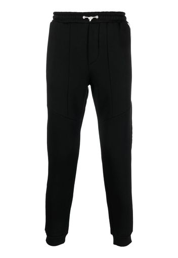 PMD striped tapered-leg trousers - Nero