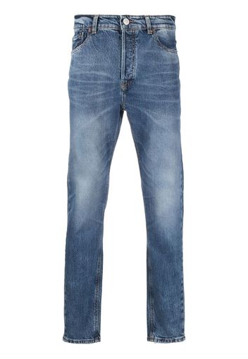 PMD faded slim-cut jeans - Blu