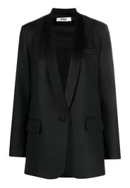 PNK single-breasted wool blazer - Nero