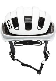 POC logo-print bike helmet - Bianco