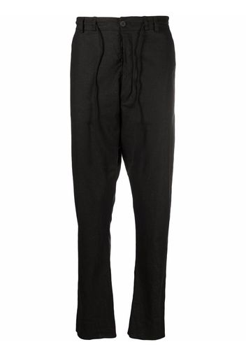 Poème Bohémien Pantaloni con cavallo basso - Nero