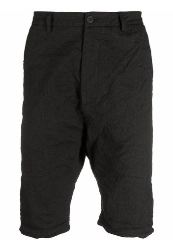 Poème Bohémien crinkled cotton-blend shorts - Nero