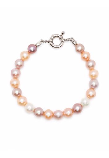 POLITE WORLDWIDE three-tone pearl bracelet - Rosa