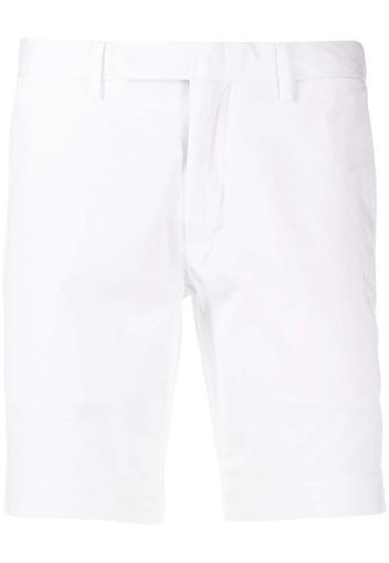 slim-fit tailored shorts