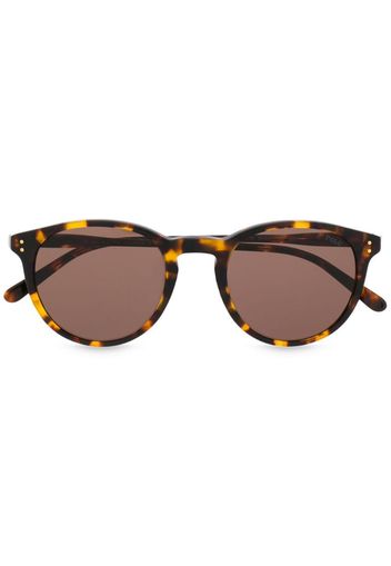 round tortoiseshell sunglasses