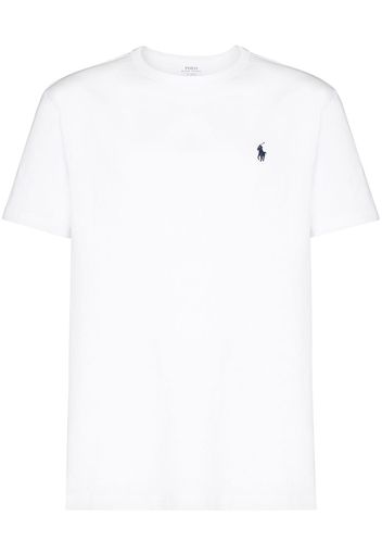 Polo Ralph Lauren logo-embroidered cotton shirt - Bianco