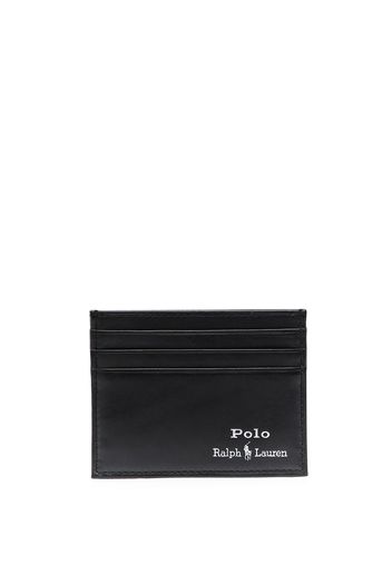 Polo Ralph Lauren Suffolk leather cardholder - Nero