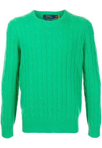 Polo Ralph Lauren cable-knit cashmere jumper - Verde