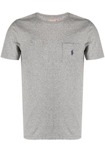 Polo Ralph Lauren chest patch-pocket cotton T-shirt - Grigio