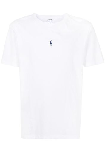 Polo Ralph Lauren logo-embroidered cotton T-shirt - Bianco