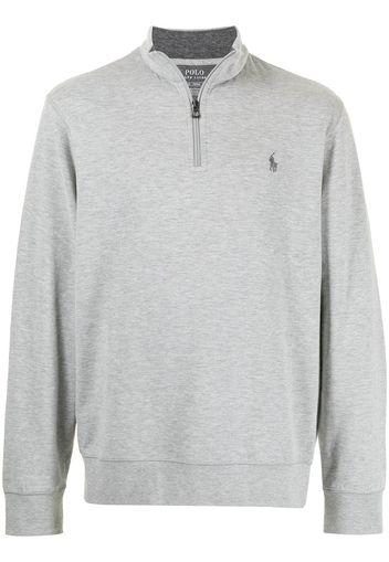 Polo Ralph Lauren embroidered logo sweatshirt - Grigio