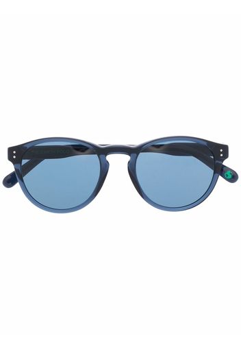 Polo Ralph Lauren shiny round-frame sunglasses - Blu
