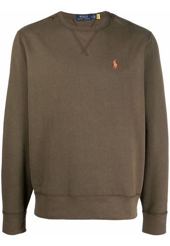 Polo Ralph Lauren Pony logo crew-neck sweatshirt - Verde