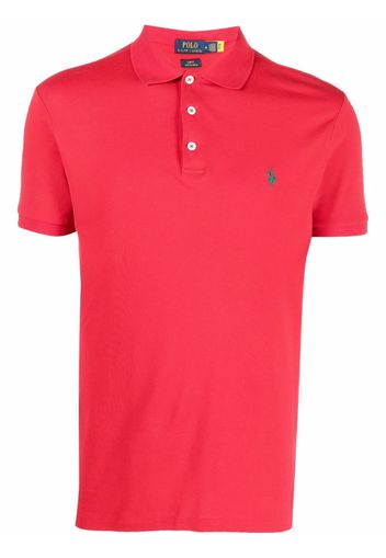 Polo Ralph Lauren embroidered-pony polo shirt - Rosso