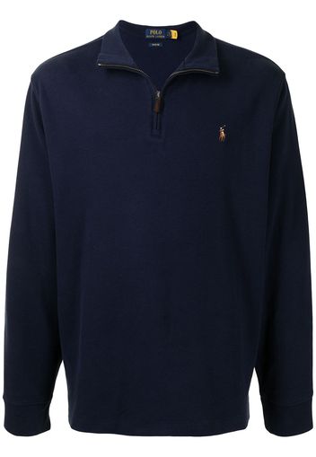 Polo Ralph Lauren high-neck polo sweatshirt - Blu