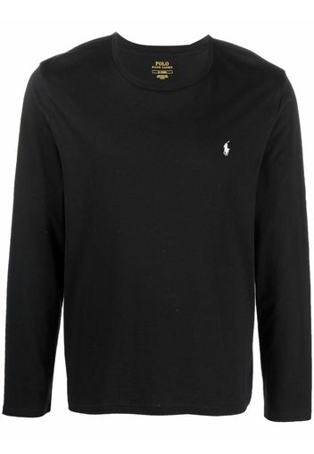 Polo Ralph Lauren T-shirt con ricamo - Nero