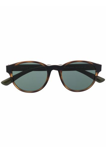 Polo Ralph Lauren tined round-frame sunglasses - Marrone