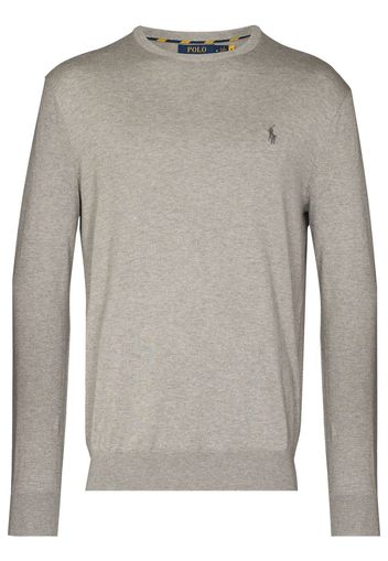 Polo Ralph Lauren PRL CHST EMBR CRW SWTR GRY - Grigio