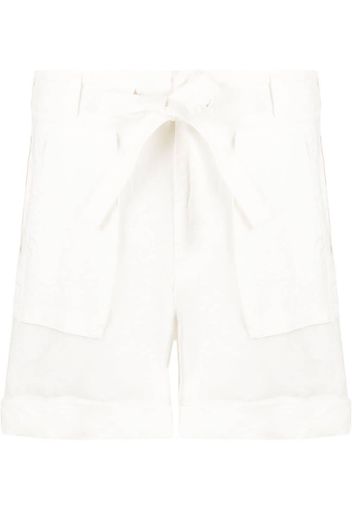 Polo Ralph Lauren Shorts con cintura - Bianco