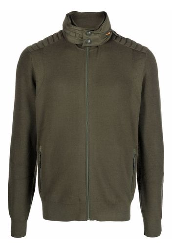 Polo Ralph Lauren contrast-hood zipped hoodie - Verde