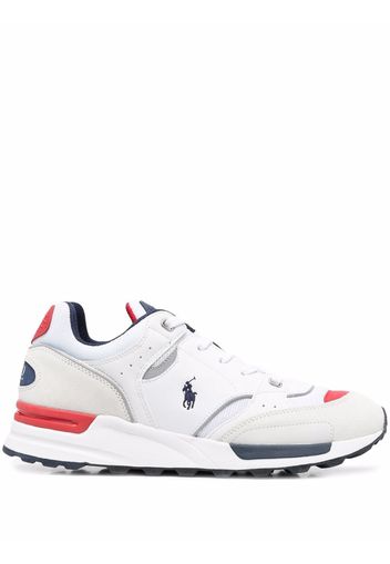 Polo Ralph Lauren panelled lace-up sneakers - Bianco