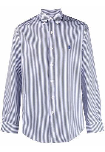 Polo Ralph Lauren stripe-print long-sleeved shirt - Blu