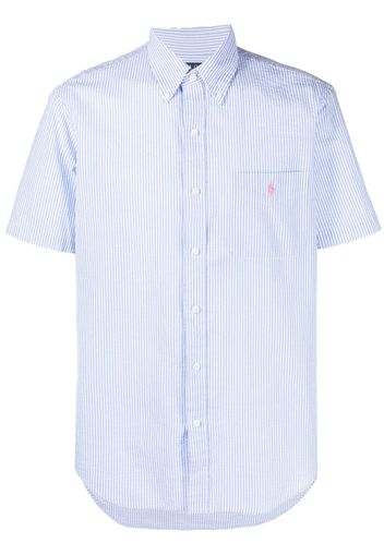 Polo Ralph Lauren button-down collar seersucker shirt - Blu