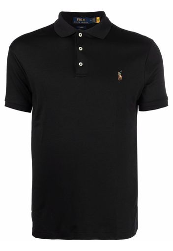 Polo Ralph Lauren Polo con logo ricamato - Nero