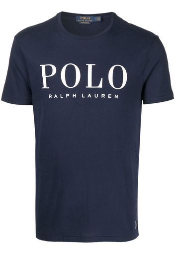 Polo Ralph Lauren logo-print cotton T-shirt - Blu