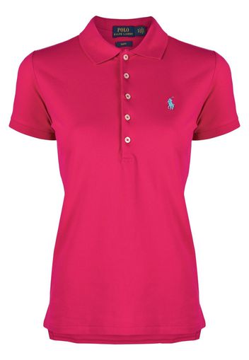 Polo Ralph Lauren Pony logo-embroidered polo shirt - Rosa