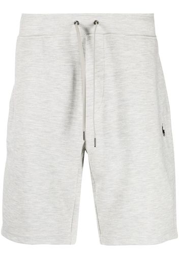 Polo Ralph Lauren logo-embroidered track shorts - Grigio