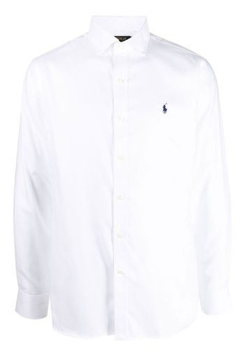 Polo Ralph Lauren logo-embroidered shirt - Bianco