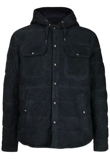 Polo Ralph Lauren hooded suede field jacket - Blu