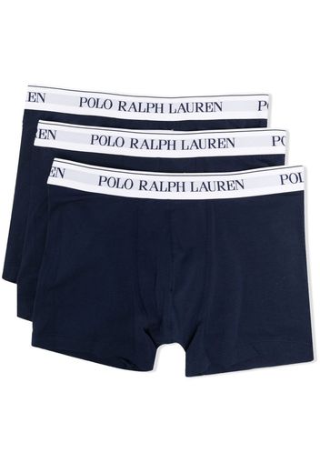 Polo Ralph Lauren Set di 3 boxer con logo - Blu