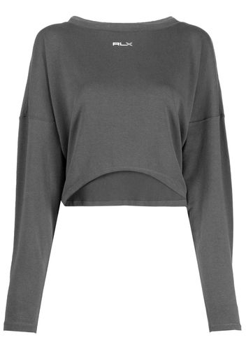 Polo Ralph Lauren RLX drop-shoulder sweatshirt - Grigio