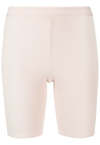 Polo Ralph Lauren fine-ribbed compression shorts - 002 PINK