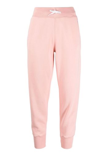 Polo Ralph Lauren drawstring-waist cotton-blend track pants - Rosa