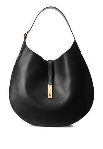 Polo Ralph Lauren leather shoulder bag - Nero