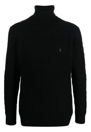 POLO RALPH LAUREN roll-neck pullover jumper - Nero