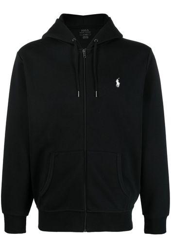 Polo Ralph Lauren embroidery-logo pullover hoodie - Nero