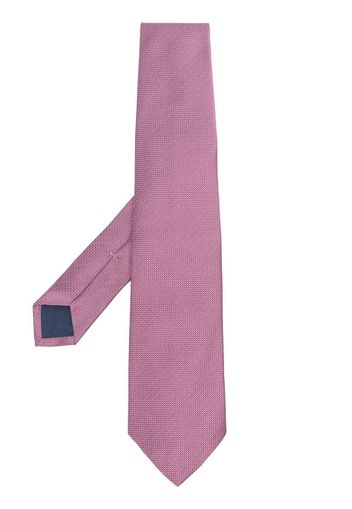 Polo Ralph Lauren polka dot embroidered silk tie - Rosa