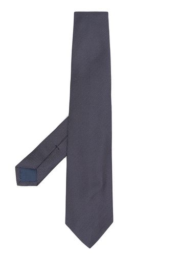 Polo Ralph Lauren polka dot embroidered tie - Blu