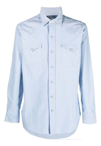 Polo Ralph Lauren press-stud shirt - Blu