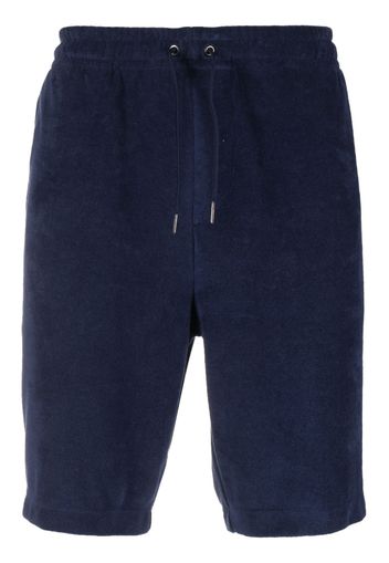 Polo Ralph Lauren Terry drawstring-waist shorts - Blu