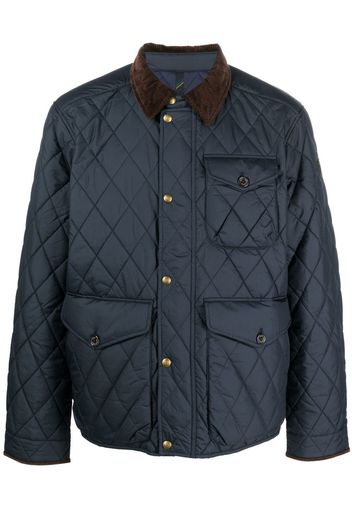 Polo Ralph Lauren pouch-pocket quilted jacket - Blu