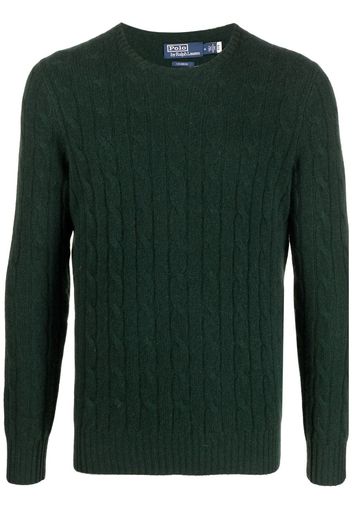 Polo Ralph Lauren cable-knit cashmere jumper - Verde