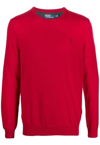 Polo Ralph Lauren Polo Pony-embroidered jumper - Rosso