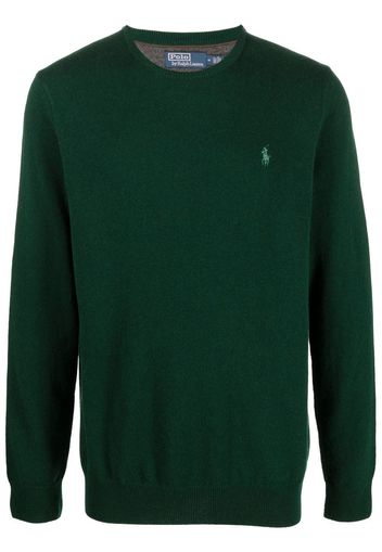 Polo Ralph Lauren Polo-Pony-embroidered jumper - Verde